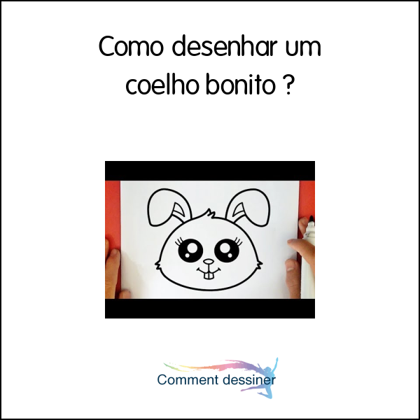 Como desenhar um coelho bonito